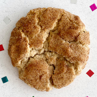 Vegan cinnamon sugar cookie.