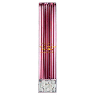 Pink Tall Candles