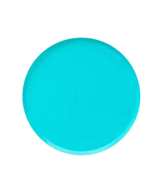 Sky Blue Party Plates - Large