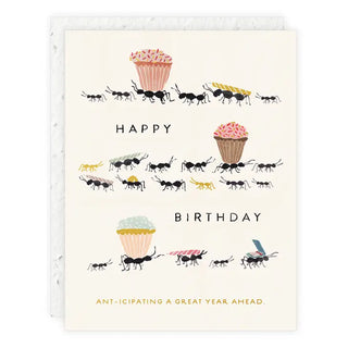 Ant-icipating A Great Year Greeting Card