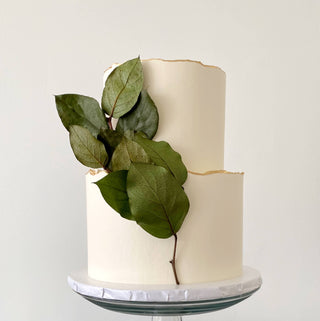 Live Edge Wedding Cake