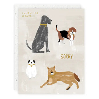 I Know This is Ruff Greeting Card