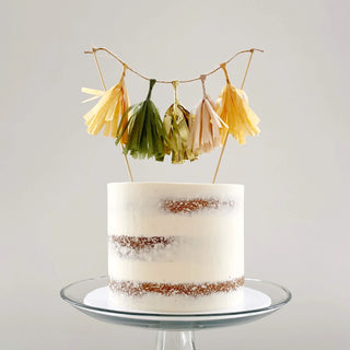 Sunflower Tassel Cake Topper