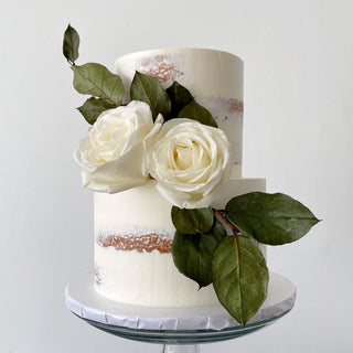 Semi Naked Wedding Cake
